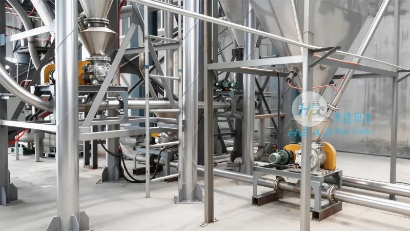 Introduction to the White Bean Flakes Powder Conveying System: Structure and Working Principle