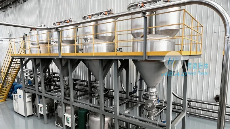 Introduction to Equipment and Structural Principles of a Calcined Sand Pneumatic Conveying System