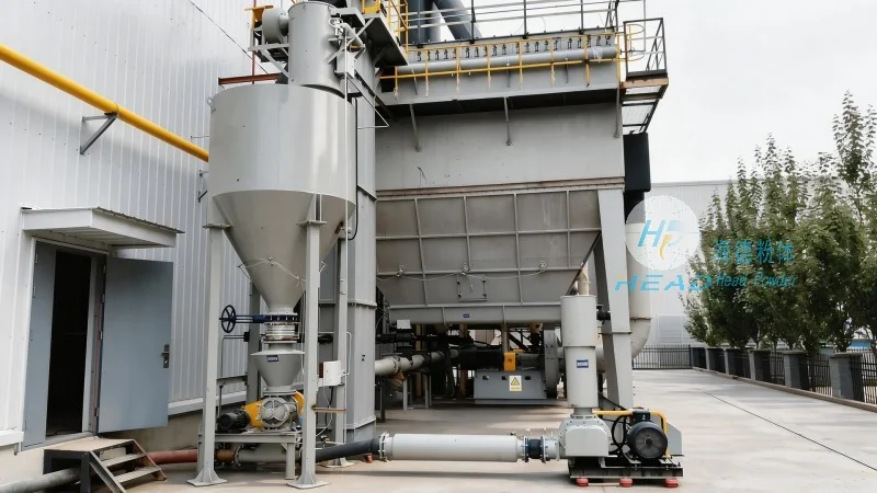 Design Key Points for a Powder Electrolyte Pneumatic Conveying System